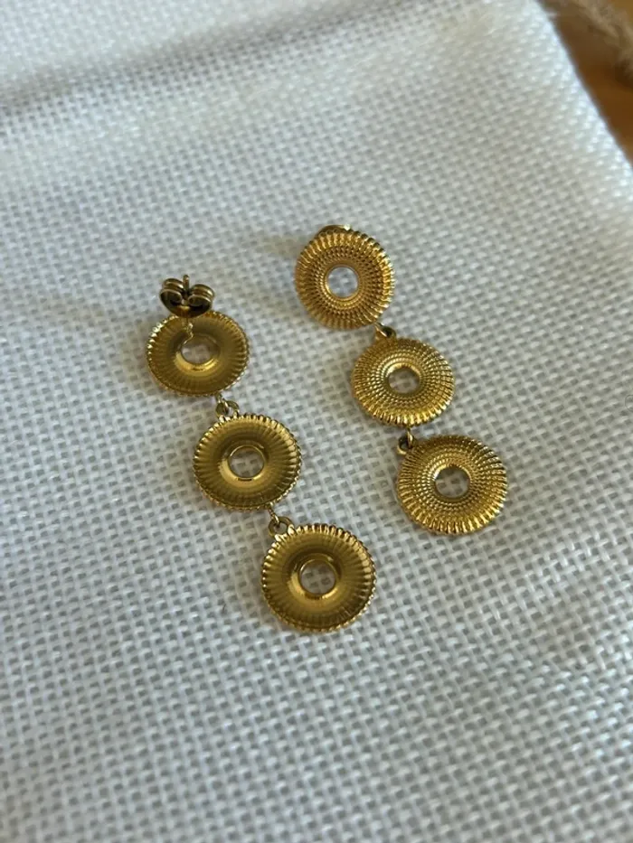 Boucle d’oreille style vintage Louyetu - photo numéro 3