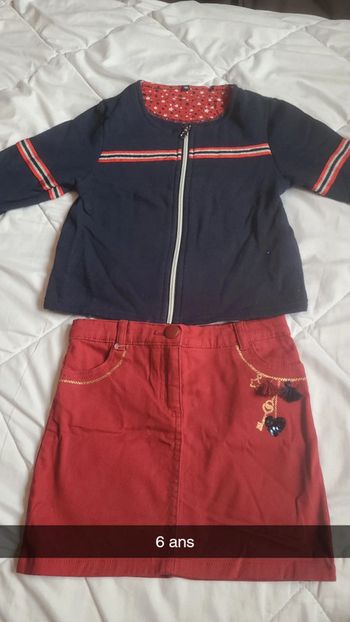 Ensemble jupe et gilet