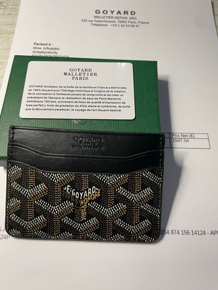 Porte-cartes Goyard Saint-Sulpice 👜 - photo numéro 2