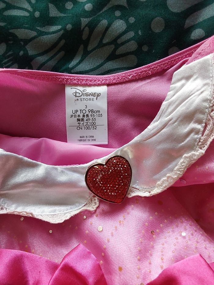 Robe de déguisement rose fille  3 ans - photo numéro 3