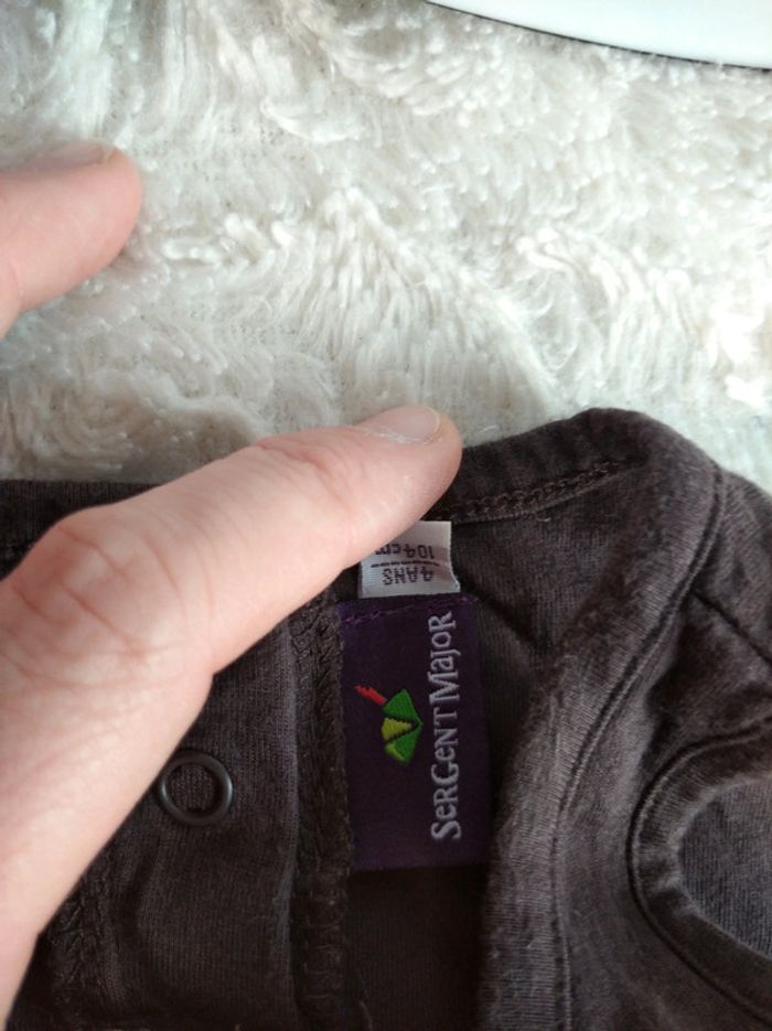 Robe courte boule ou tunique longue Fille 4 ans Sergent major - photo numéro 7