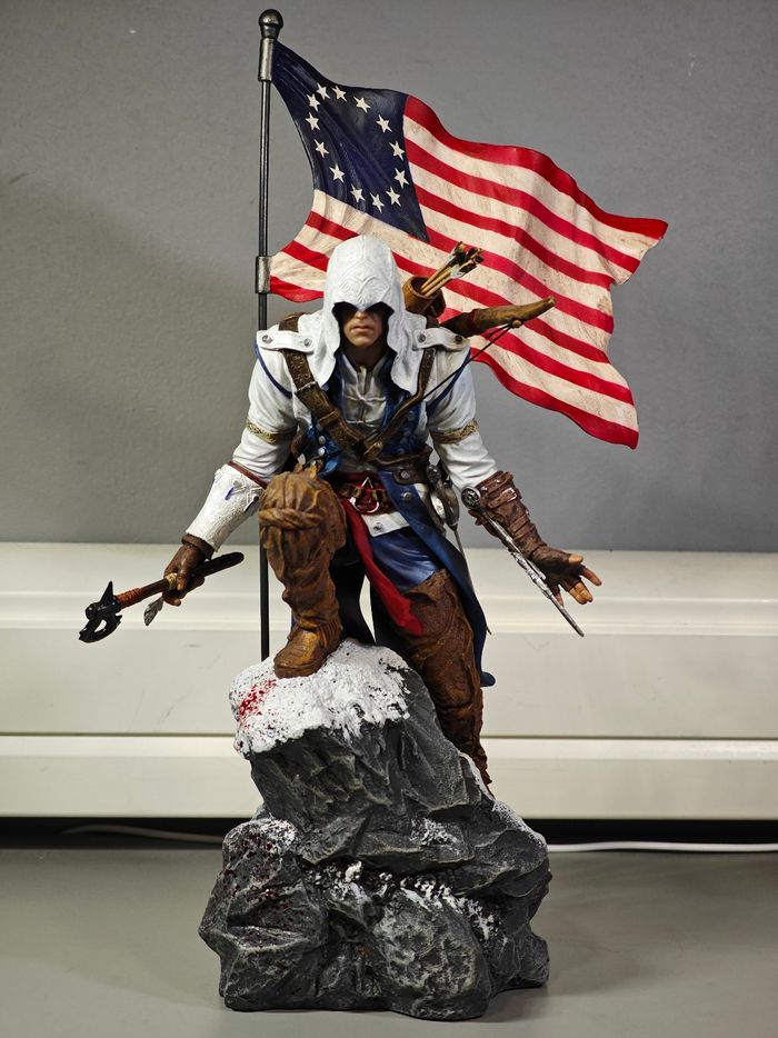 Figurine Connor Assassin's Creed 3 édition Freedom 32cm - photo numéro 2