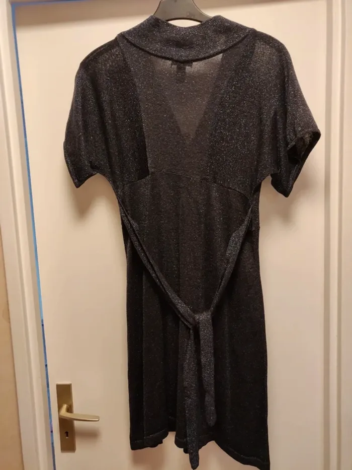 Robe de soirée H&M (bleu), L / 40 / 12 - photo numéro 4