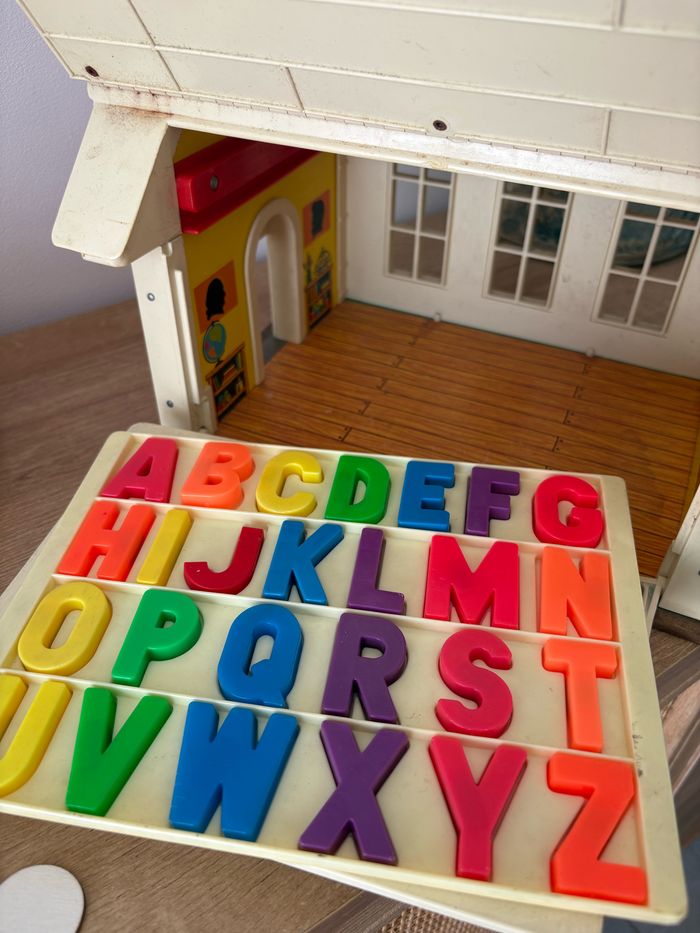 Gros lot vintage école figurines Fisher Price - photo numéro 8