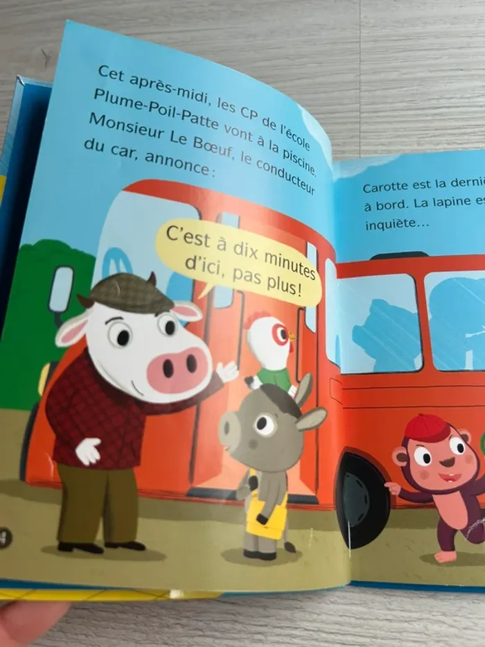 Livre Les copains du CP Tu flottes, Carotte Mymi Doinet - photo numéro 4