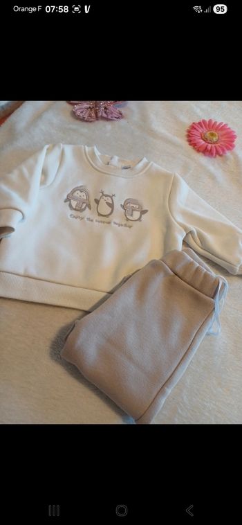 Ensemble bébé taille 3 mois