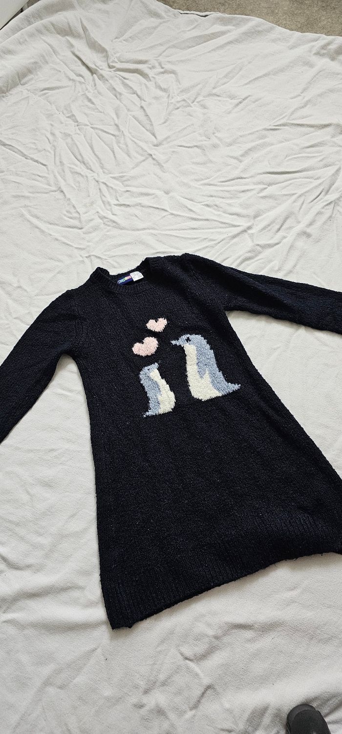 Robe courtes laine enfant 2-4 ans