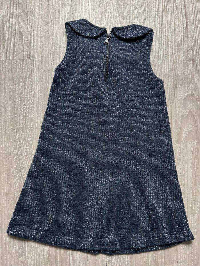 Robe bleu pailleté - photo numéro 2