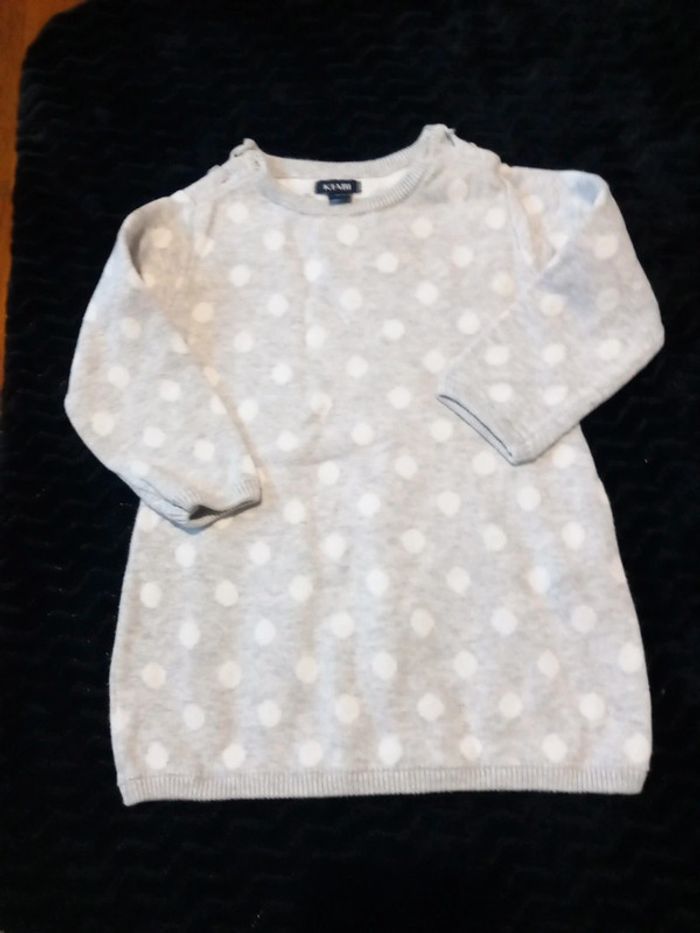 Robe pull taille 9mois kiabi - photo numéro 1
