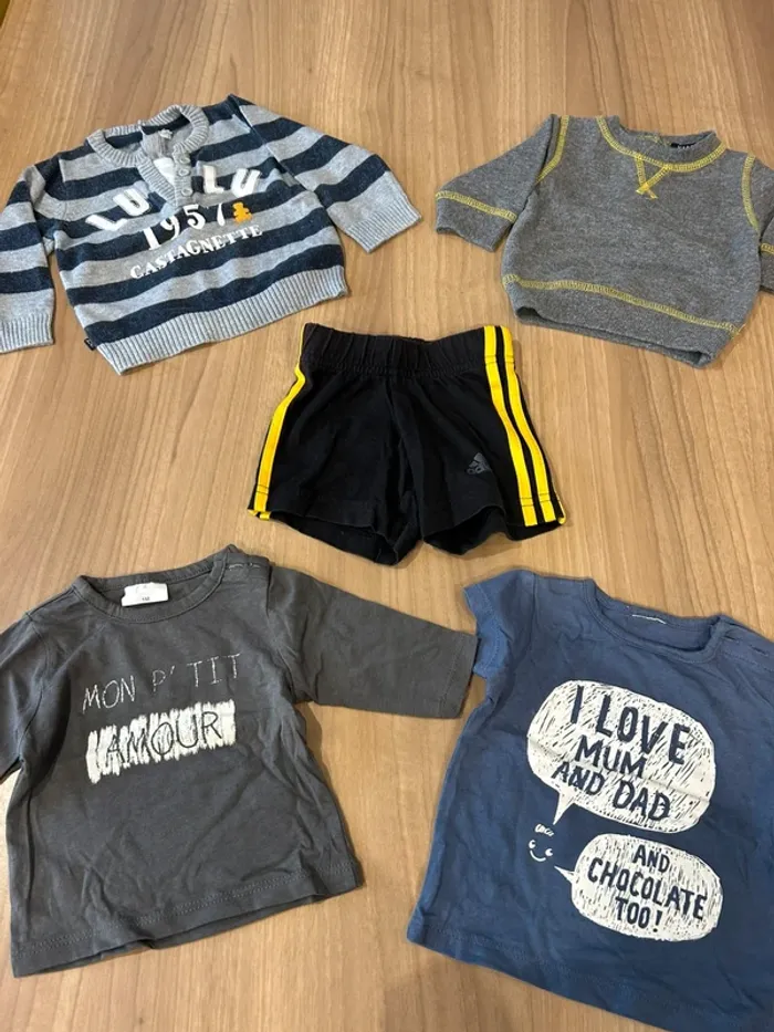 Lot bébé garçon 1 mois - photo numéro 9