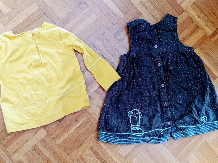 Ensemble pingouin Du Pareil au Même 12 mois 74 cm - photo numéro 5