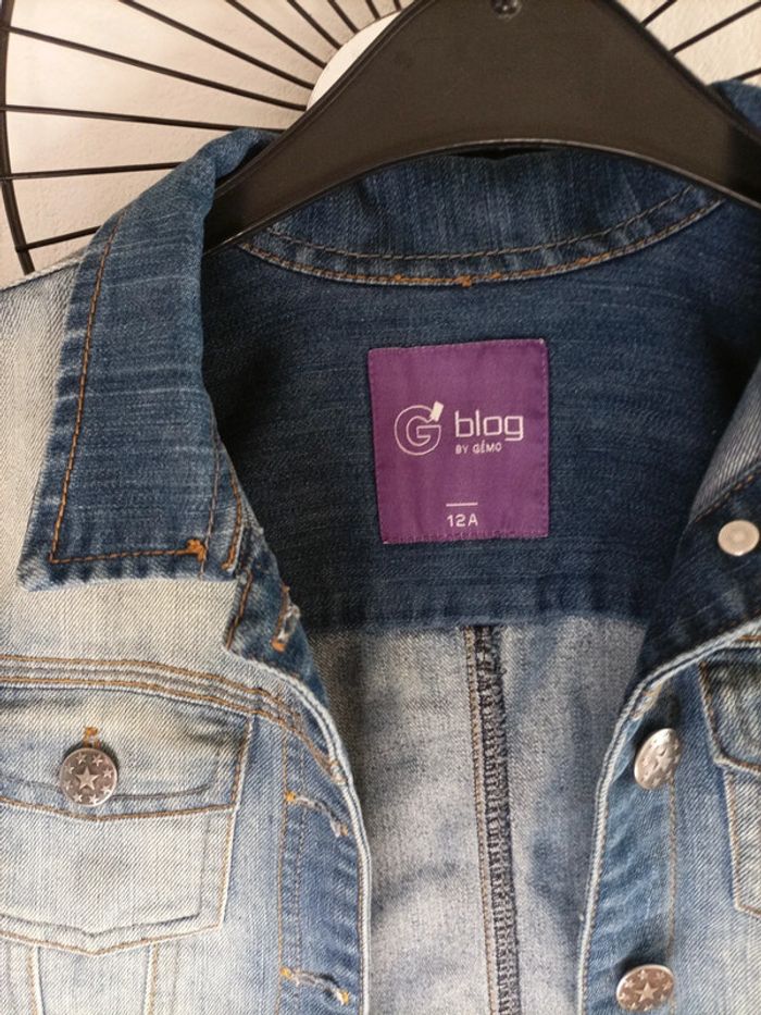 Veste courte en jean - photo numéro 2