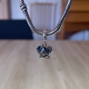 Charm Pandora Kangourou & bébé – Argent 925, très bon état, rare et adorable !