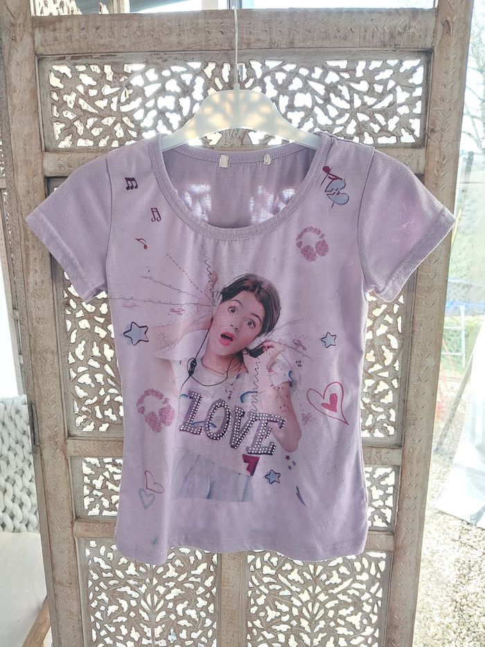 Tee shirt violetta 10 ans