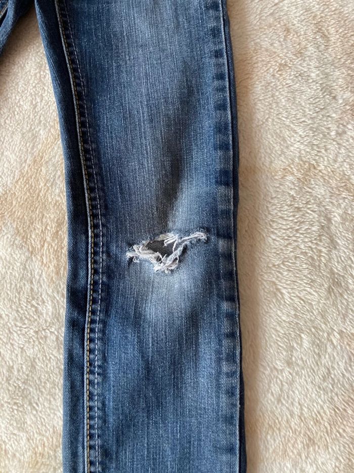 Jeans effet usé nky 6 ans - photo numéro 2