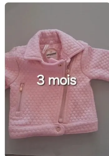 Veste 3 mois fille