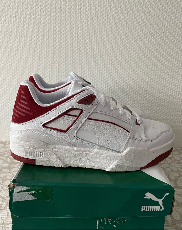 Sneakers Slipstream invdr Puma - Blanc & Rouge - Pointure 40,5 or 8 US - photo numéro 5