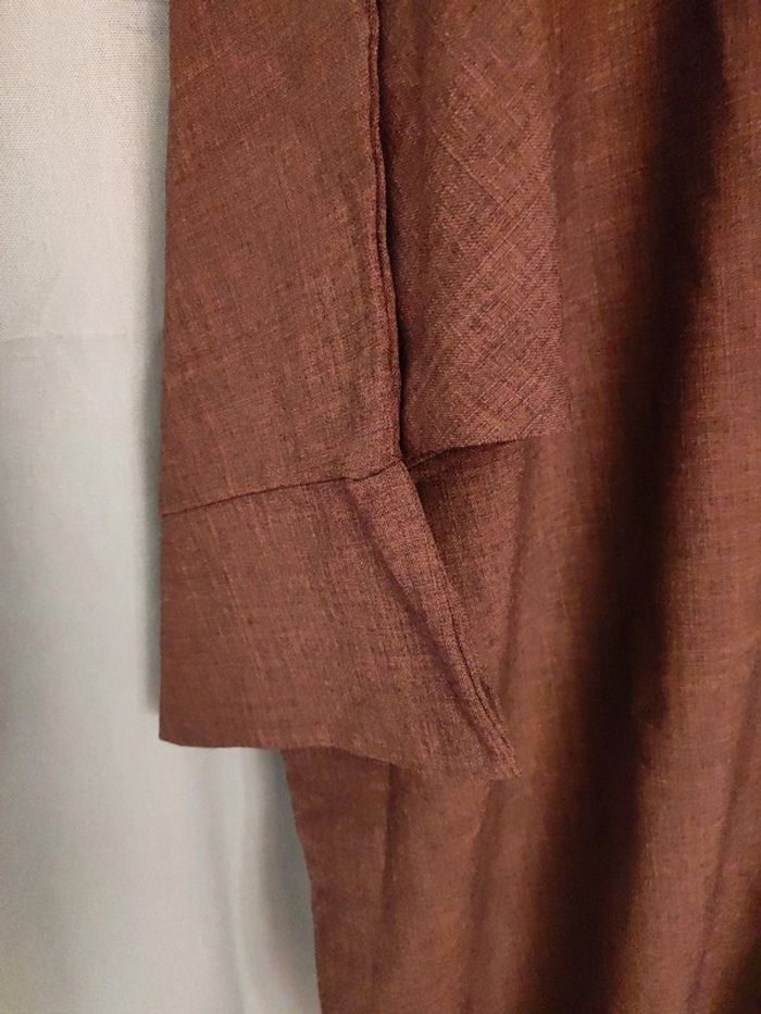 Très grand et longue robe marron - photo numéro 2