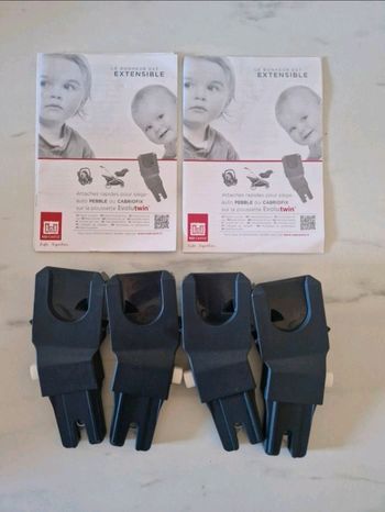 Adaptateur poussette réd castel evolutwin/ bébé confort