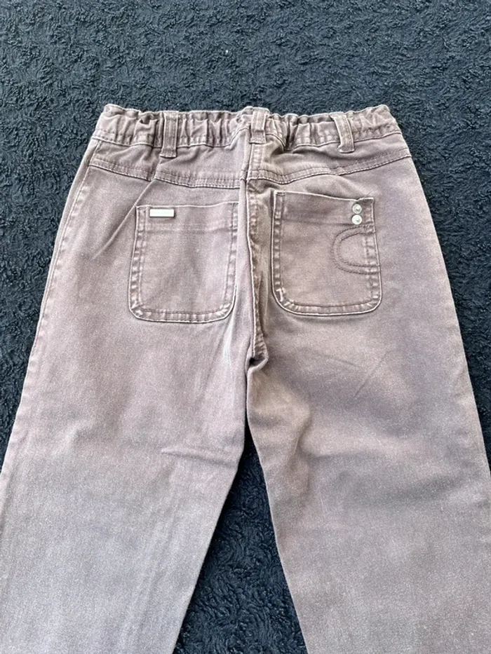 Jeans slim marron - photo numéro 5