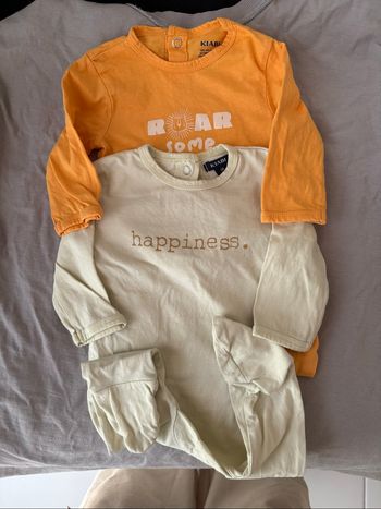 2 pyjamas légers 3mois