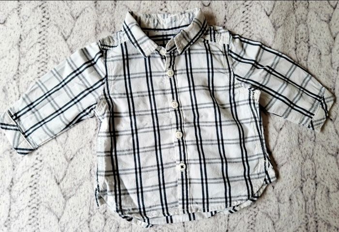 Chemise bébé garçon 3 mois Kiabi – à carreaux🤍 - photo numéro 1