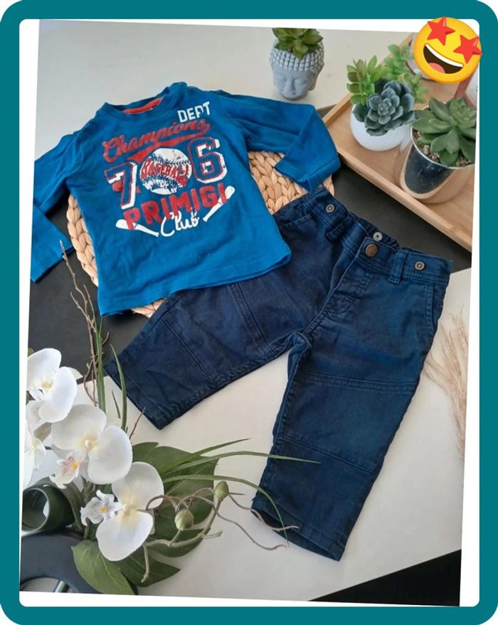 Ensemble bébé garçon Taille 9 mois🌿🦁 - photo numéro 6