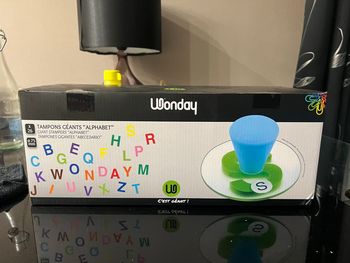 Tampons géant alphabet Wonday