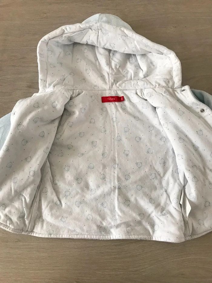 veste surpyjama velours à capuche - photo numéro 3