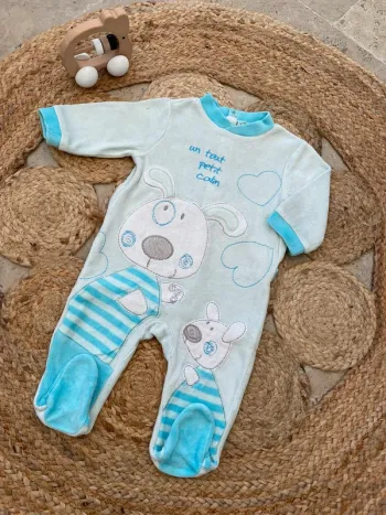 Pyjama velours 3 mois
