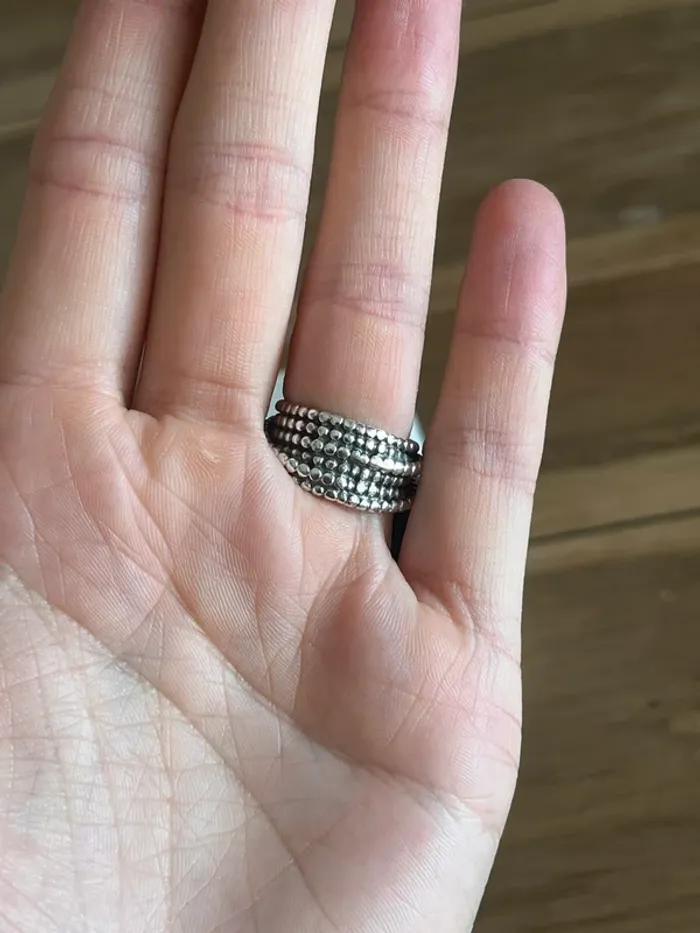 Bague Pandore en argent et diamants - photo numéro 2