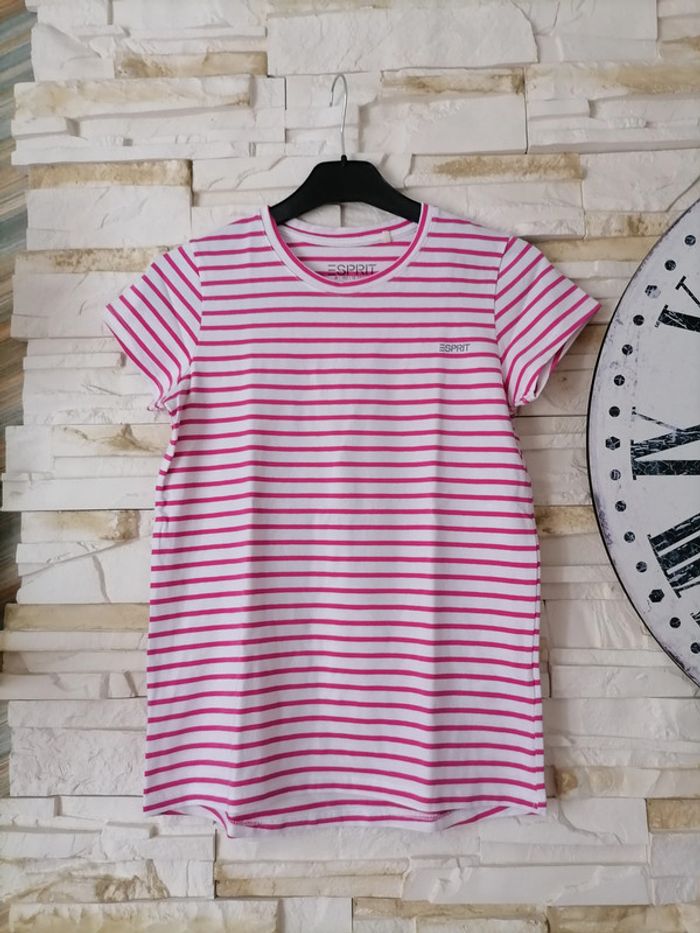 T shirt fille Marinière