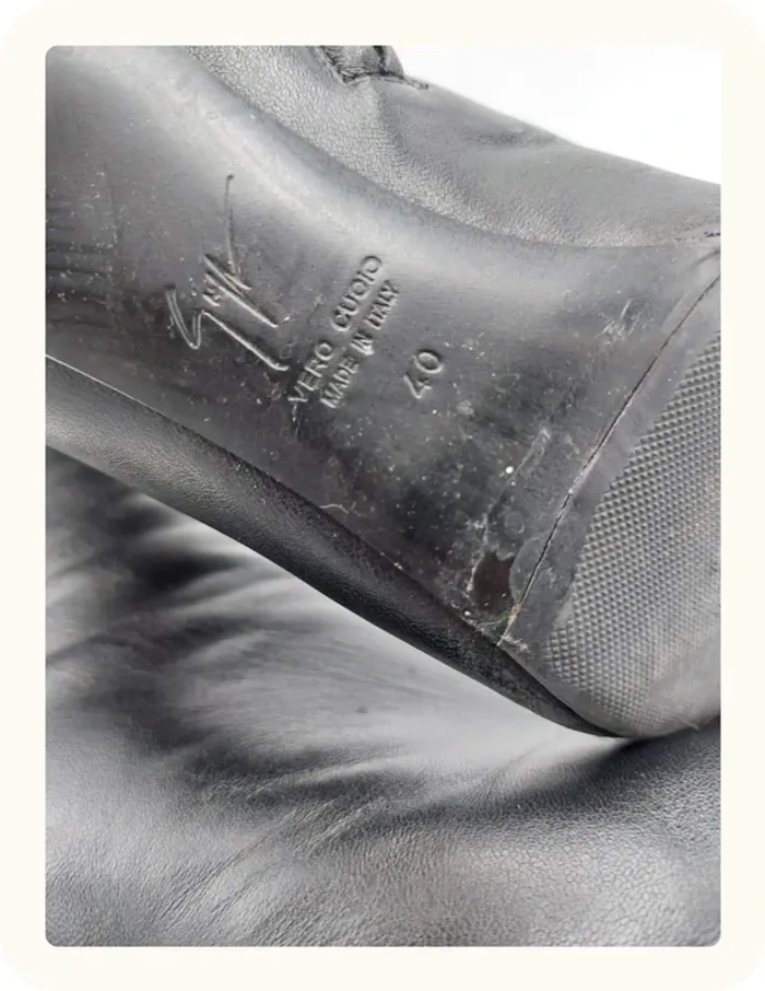 Bottes hautes cuir Simmi london - photo numéro 6