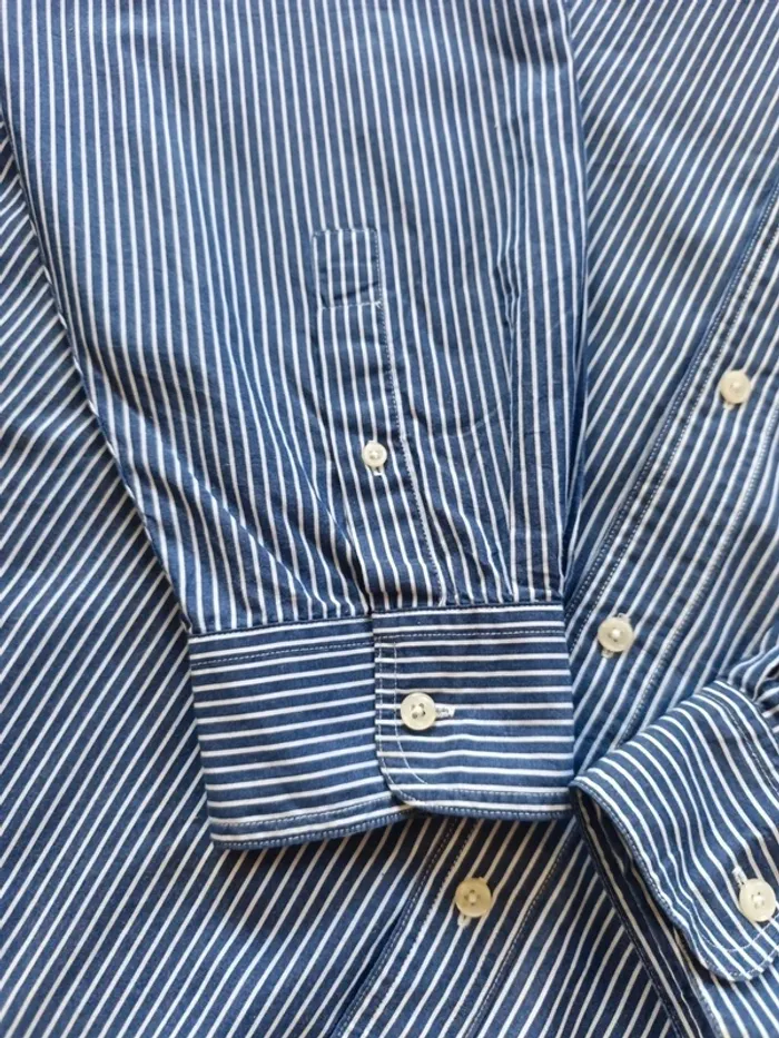 Chemise manches longues Chaps à rayures 3xl - photo numéro 6