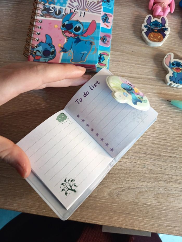 Lot de papeterie et matériel de bureau STITCH – cadeau offert 🎁 - photo numéro 12