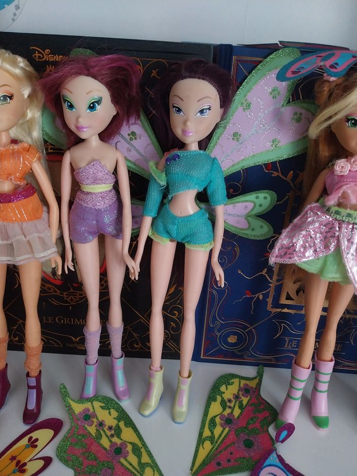 6 Poupées Winx Believix 1 Figurine Roxy Layla Musa Tecna Stella Flora et Bloom Believix Winx Club Witty Toys saison 4 Smoby - photo numéro 3