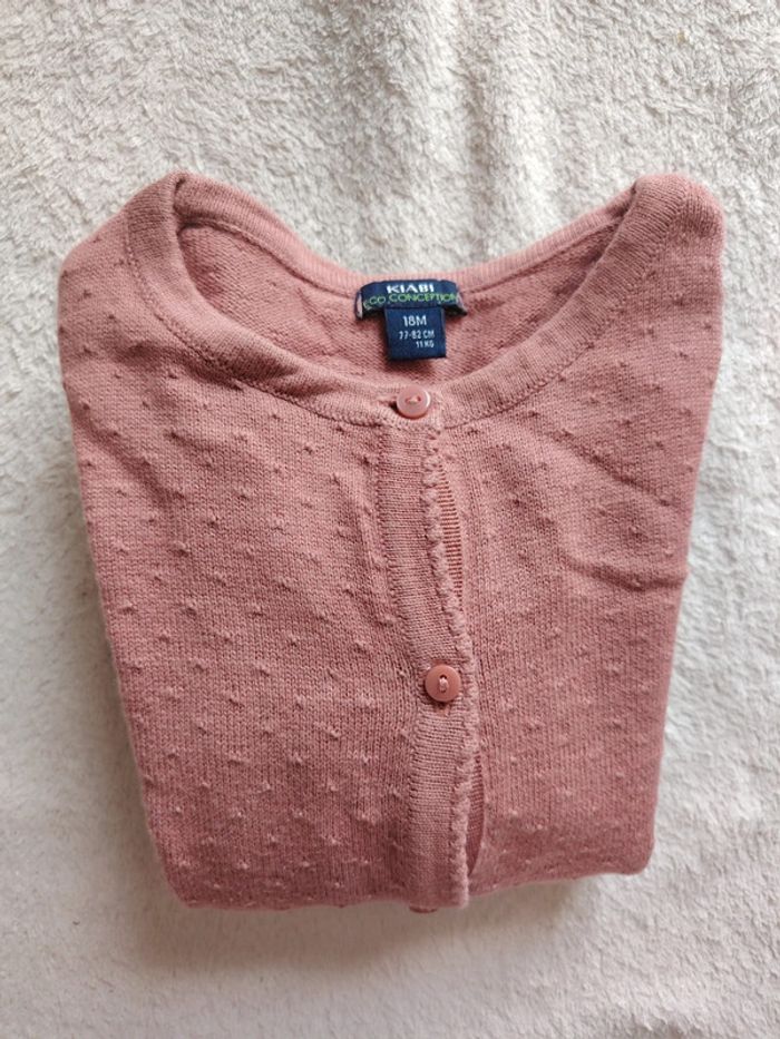 Gilet bébé fille 18 mois
