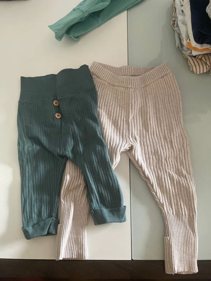 2 pantalons 6 mois