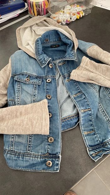 Veste jean fille