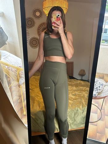 Ensemble de sport Columbia – Taille S – Vert kaki / olive