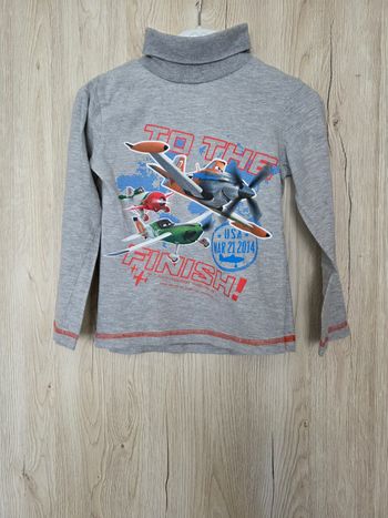 SOUS-PULL DISNEY PLANES GRIS TAILLE 6ANS