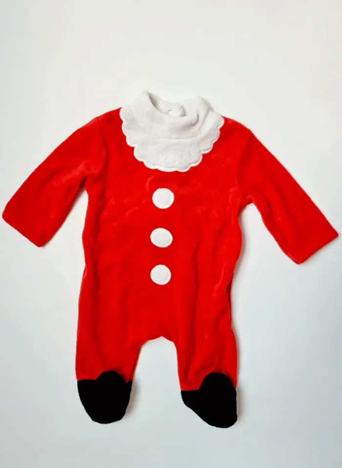 Pyjama de Noël avec bonnet - photo numéro 2