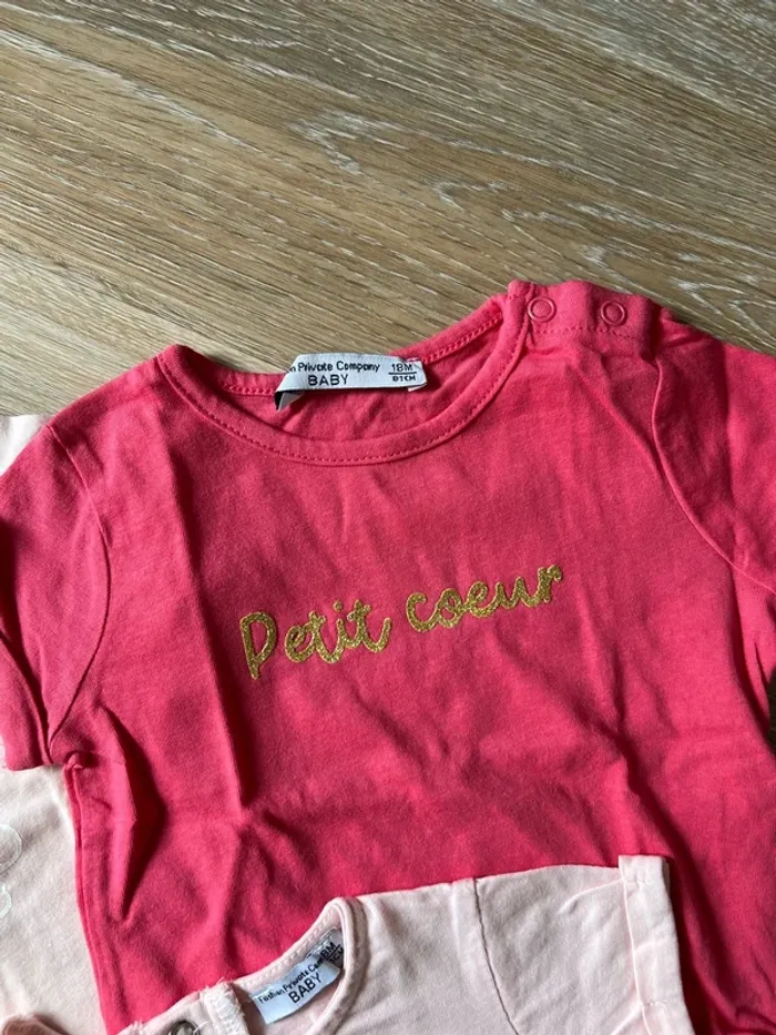 Lot de t-shirt 18 mois - photo numéro 3