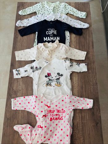 Lot de 6 pyjamas 3M