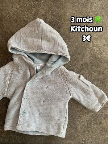 Gilet 🍀 3 mois 🍀 Kitchoun
