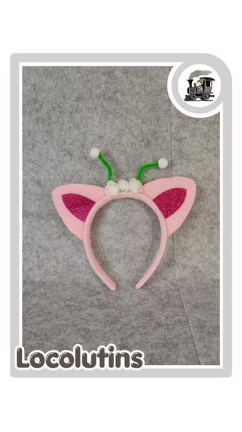 🚂 Serre-tête chat - Fée minette