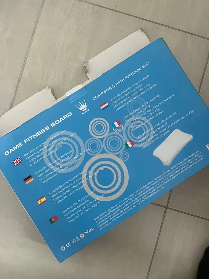 Planche pour console Nintendo wii fit game fitness board connectée - photo numéro 3