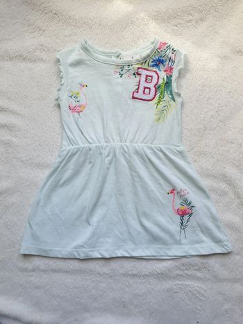 Robe été flamants rose "B"