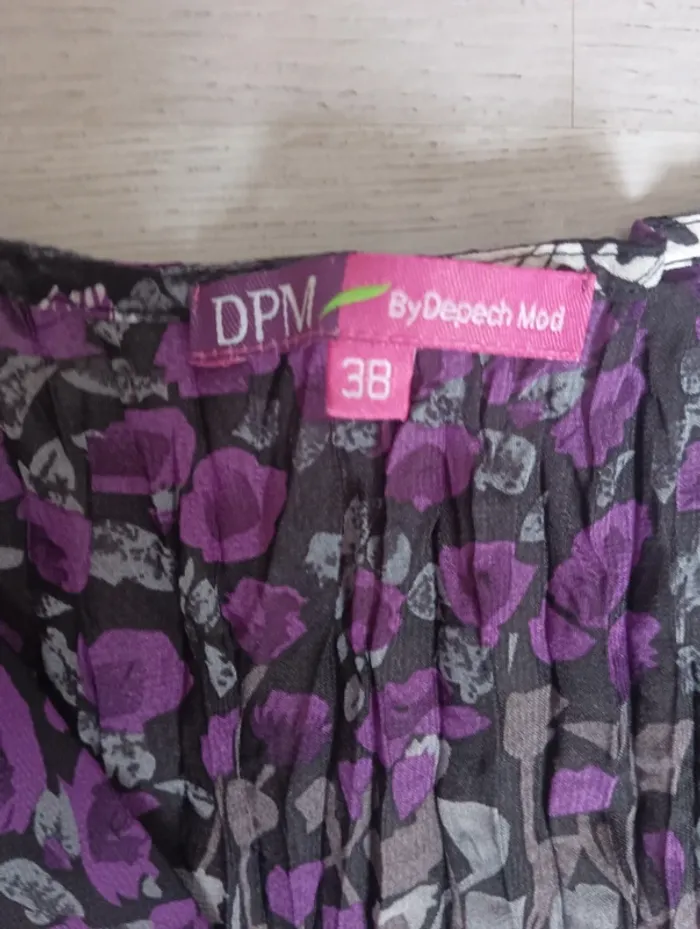 Débardeur tunique DPM Taille 38 Tbe - photo numéro 3