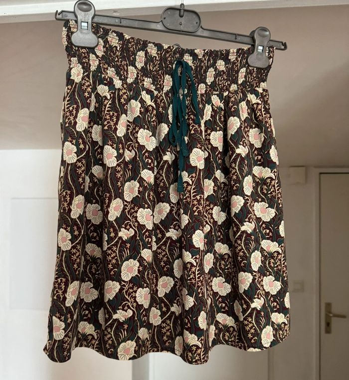 Jupe fleurie